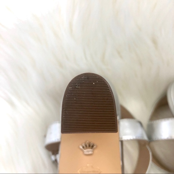 Nina New York sliver rhinestone high heels 4” - Picture 7 of 16